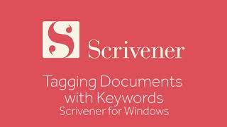 Organising Your Project - Tagging Documents with Keywords