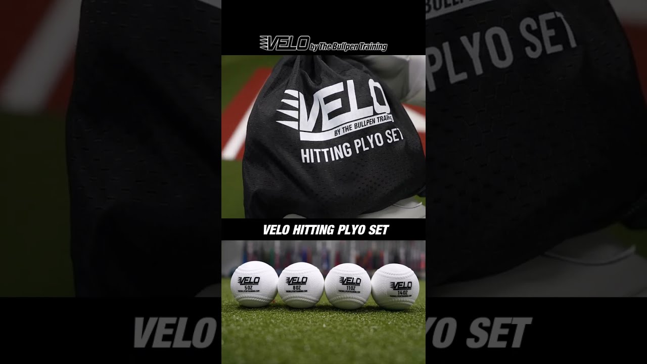 VELOBall - Hitting Plyo - Set of 4 Balls – The Bullpen Training