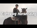 午年なので初乗馬してきました