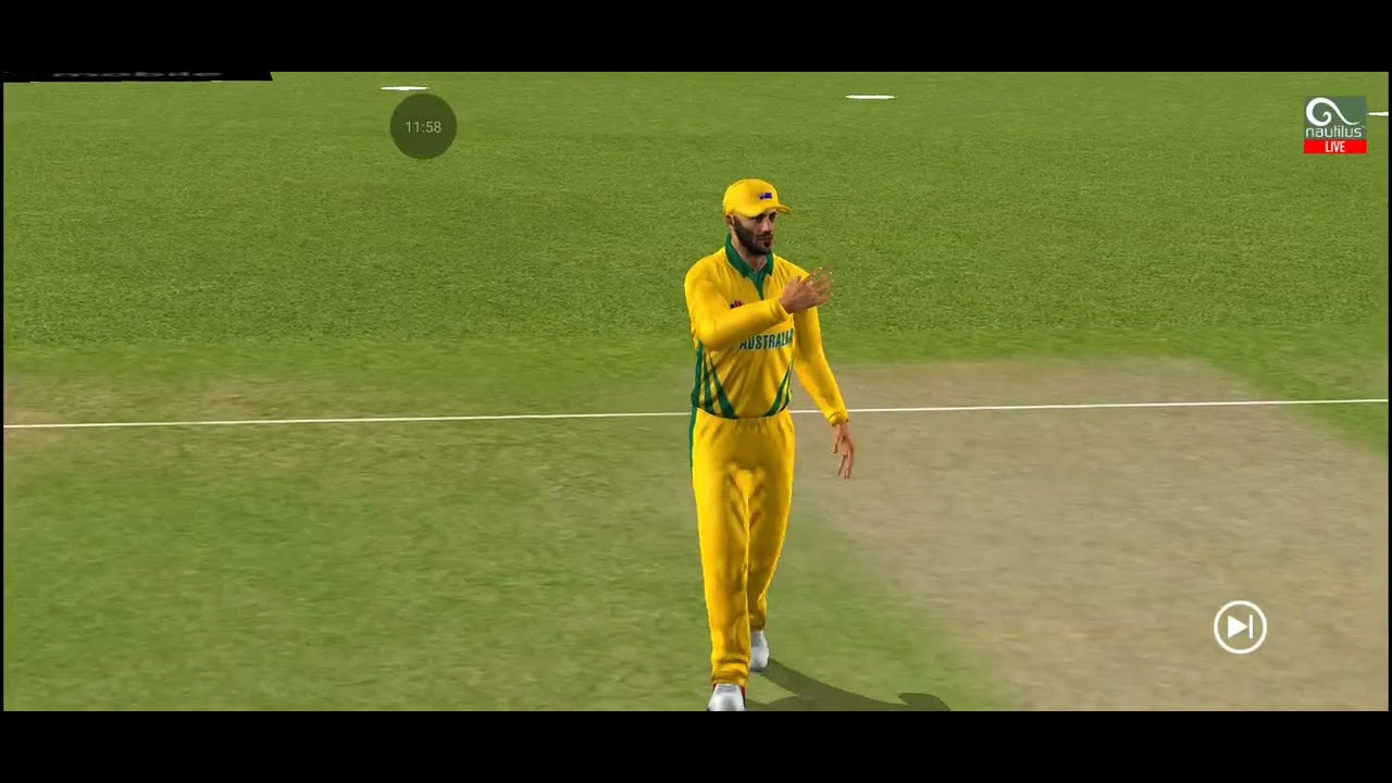 Playing real cricket 20 the first time 