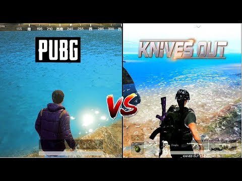 NEW! PUBG Mobile VS Knives Out Updated Comparison (Android) 2018