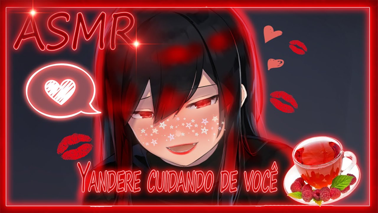 [ASMR] AMIGA YANDERE CUIDANDO DE VOCÊ DOENTE | YANDERE FRIEND TAKING CARE OF YOU SICK | 🍒