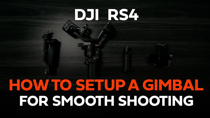 How To Setup The Dji RS4 Gimbal (Step-By-Step Tutorial)