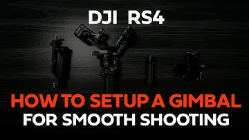 How To Setup The Dji RS4 Gimbal (Step-By-Step Tutorial)