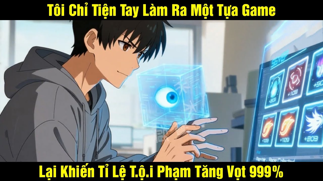 Tôi Chỉ Tiện Tay Làm Ra Một Tựa Game Lại Khiến Tỉ Lệ T.ộ.i Phạm Tăng Vọt 999%
