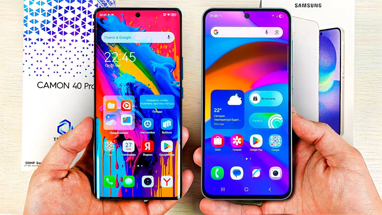 Результат УДИВИЛ😱Купил и Сравнил Новый TECNO CAMON 40 PRO vs SAMSUNG GALAXY A36 - КТО ЛУЧШЕ?