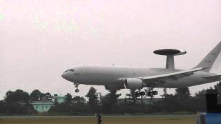 エアフェスタ浜松 2010 E-767 AWACS 展示飛行