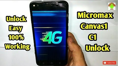 Micromax Canvas1 C1 Hard Reset,All Lock Remove Easy Solutions