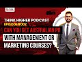 Can you get australian pr with management or marketing courses  think higher consultants