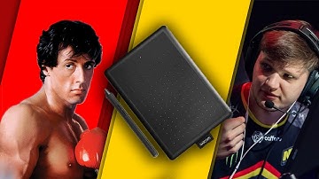 Playing CS:GO using Wacom drawing tablet