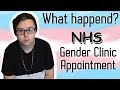 First NHS Gender Clinic Appointment | What happend?