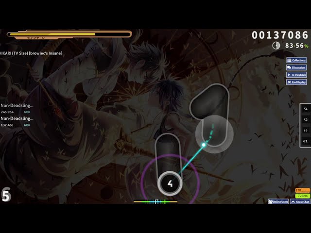 ViViD - Hikari [Tv version] (osu mouse only) 4.5 stars (browiec's insane) class=