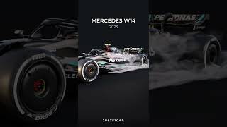Evolution of Mercedes Sidepod Aerodynamics Simplified 💨👀