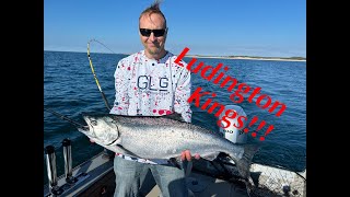 KING SALMON FISHING!!  Lake Michigan out of Ludington Our first trip here!!! 5/17-5/18 2024