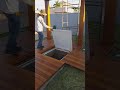 deck com tampão para para motor de piscina