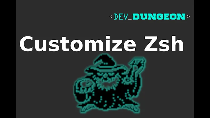 Customizing Zsh