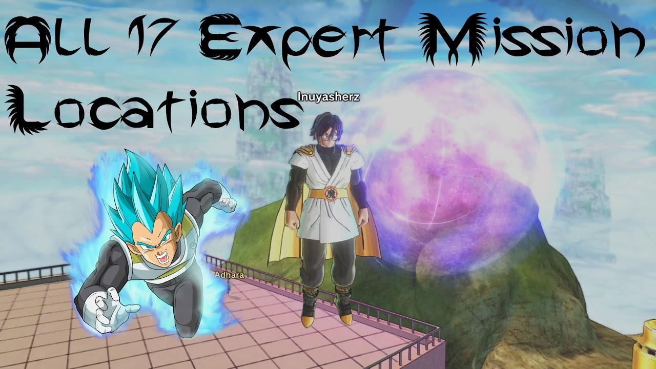 Dragon Ball Xenoverse 2 ALL Expert Mission Locations (EXPERT MISSIONS/QUESTS)  