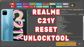 Realme C21Y RMX 3263 Remove Lock /reset unlocktool-oneclick-FRP UNLOCK