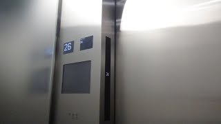 Excellent KONE Polaris High Speed Traction Elevators at 2 Houston Center, Houston TX