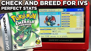 How to Check and Breed for IVs in Pokemon FRLGRSE (No CHEATS)