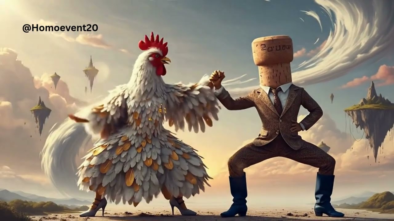 The Feathered Tango: A Cork & Hen Love Story”