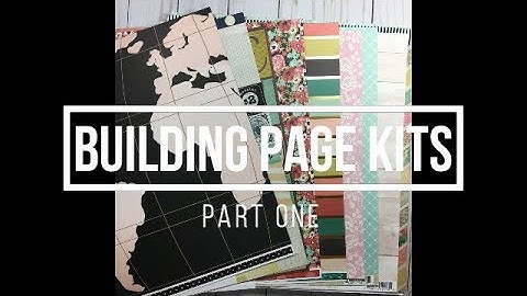 Building Page Kits // Part 1