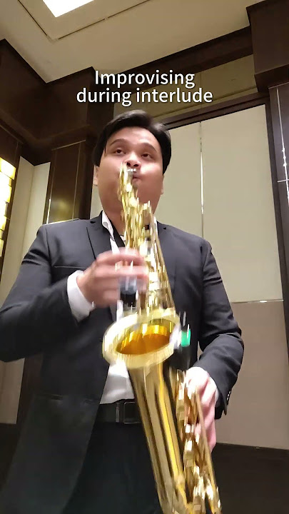 Day in a Life of Saxophonist Performing in Wedding Dinner  #saxophone #wedding
