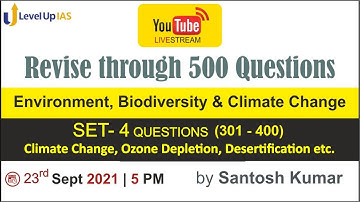 Set- 4 Questions (301- 400) | Prelims 2021: Revise Through 500 Questions - EB&CC |  By Santosh Kumar