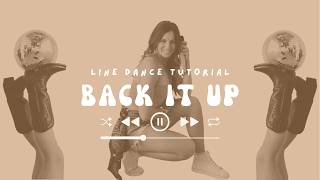 Learn "Back It Up" in 3 Minutes [Caro Emerald] Line Dance Tutorial