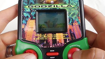 Godzilla 1998 electronic handheld game