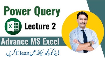 MS Excel Advance Lecture 2 With Power Query | Excel Split Data By Delimiters | Clean Data MS Excel
