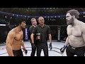 Bruce Lee vs. Hercules (EA Sports UFC 2) - CPU vs. CPU - Crazy UFC 👊🤪