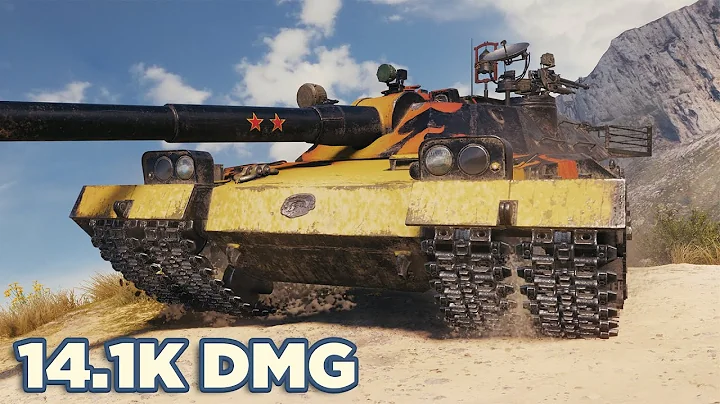 BZT-70 • Massive Damage • World of Tanks