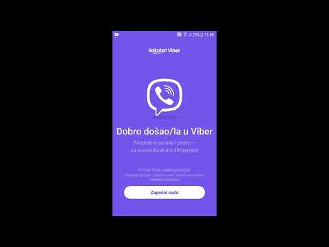 Video: Ali lahko imam 2 računa Viber na iPhoneu?