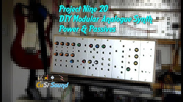 Project Nine-20 DIY Modular Analogue Synth : Power and Passives