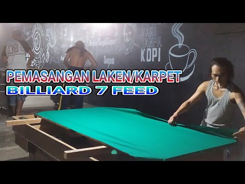 Video: Cara Menarik Kain Di Atas Meja Biliar