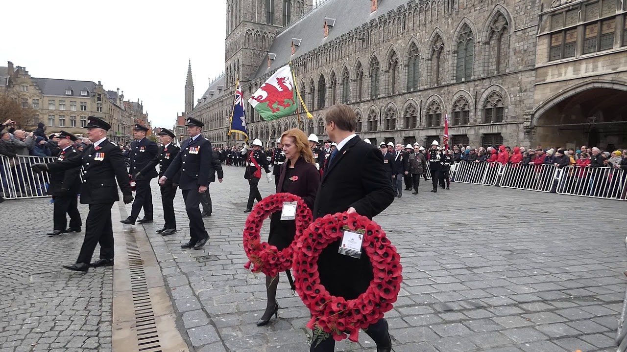 Ypres 11-11-18 Poppy Parade
