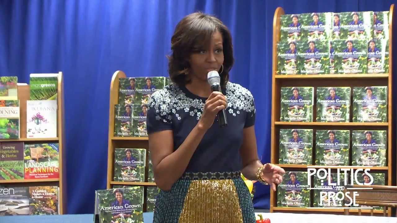 First Lady MIchelle Obama "American Grown"