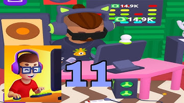 #Part 11 Idle Streamer - Tuber game. Get followers tycoon (Android - iOS)