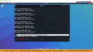Mastering DNS Enumeration with DNSMap | CEH Day 7 Practical Tutorial | CCIE Training #networkershome