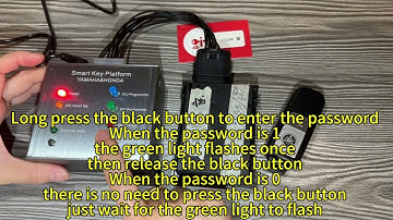 Yamaha Tmax,How to use Honda&Yamaha test platform programming new key