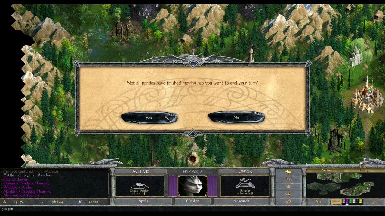 Age Of Wonders II: The Wizard's Throne (+SM)[PC (WW)SMLP5] ep 1: Shadows Under The Mountain pt 9