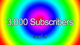 3000 Subscribers