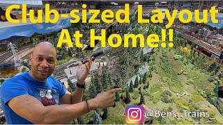 All Trains Considered - (Part 1) Club-sized Layout At Home!!!