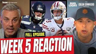 Reaction to: 49ers-Seahawks, Bears-Packers, Eagles-Jaguars, Broncos-Chargers | Colin Cowherd NFL screenshot 5