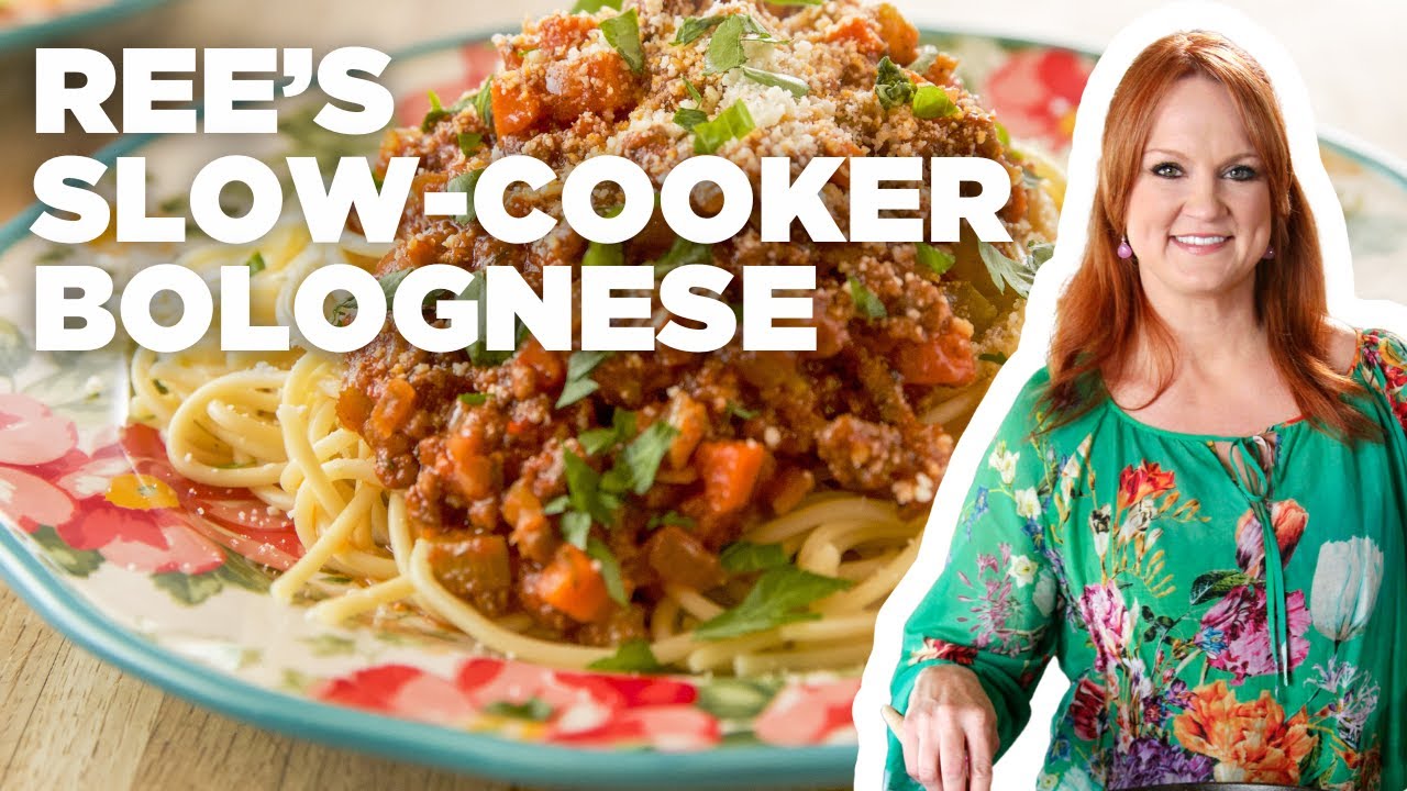 Ree Drummond s Slow Cooker Bolognese The Pioneer Woman Food Network