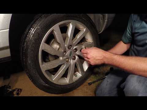 Change the Front and Rear Brakes on a 2012 Land Rover LR2.