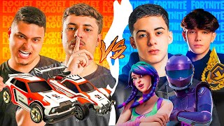 PRO ROCKET LEAGUE VS PRO FORTNITE NA HERO BASE