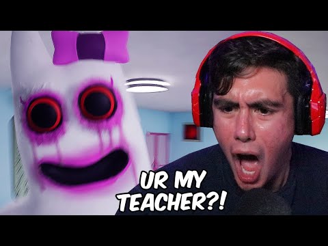 MY "TEACHER" IS A DEMON MASCOT THAT SPECIALIZES IN PUNISHING DUMB STUDENTS (me) | Garten of BanBan 2