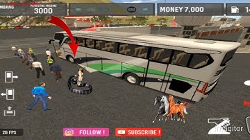 Idbs bus simulator indonasia pessangar Android drive vip game vedio play 786